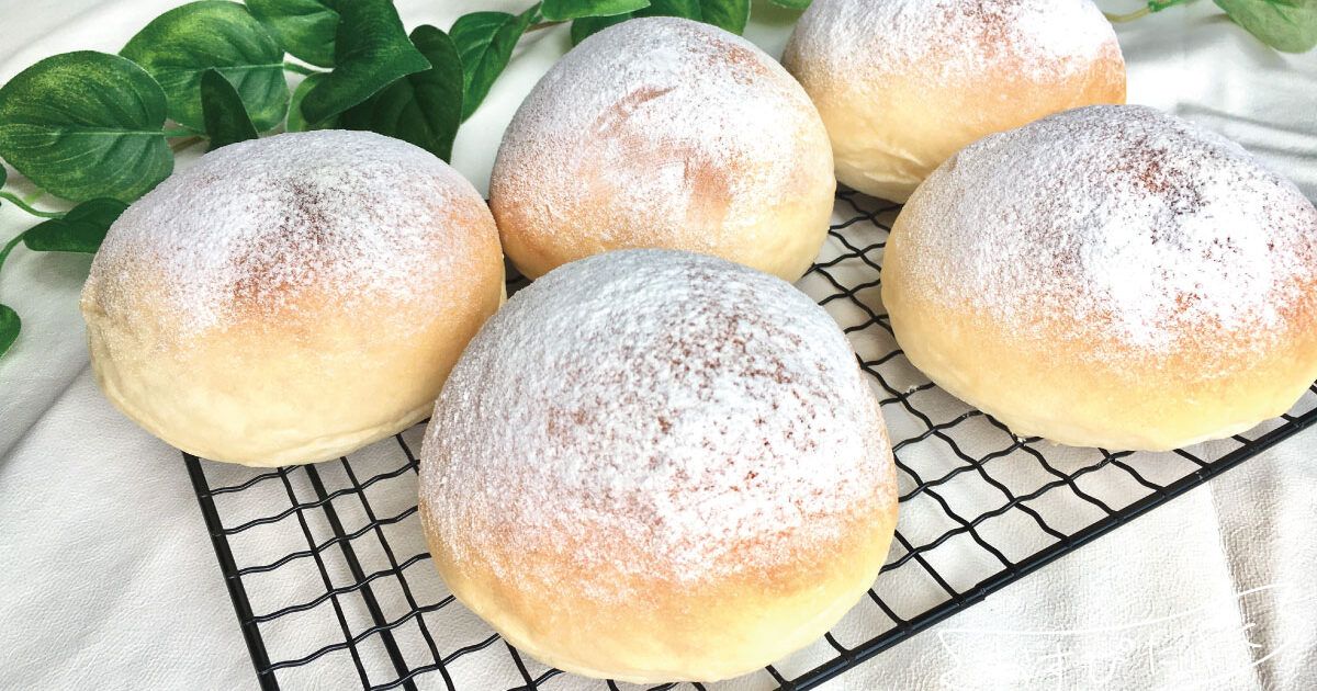 砂糖不使用 オリゴ糖でつくるふわふわテーブルパン バンズにも最適 おすぴたりた なるべく健康レシピ